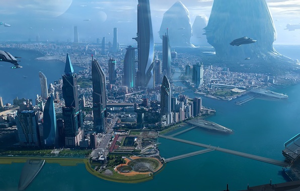 a future world dominated by AI and robots