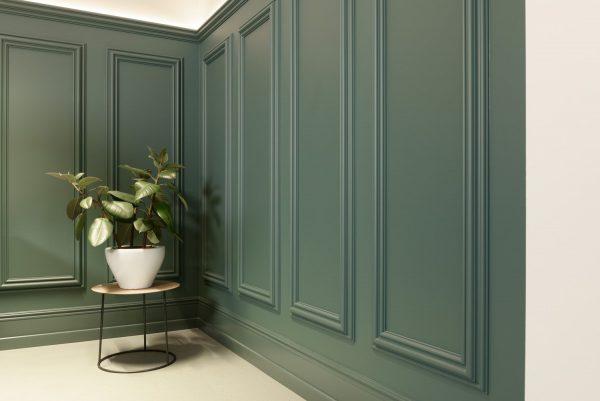 green wall panels