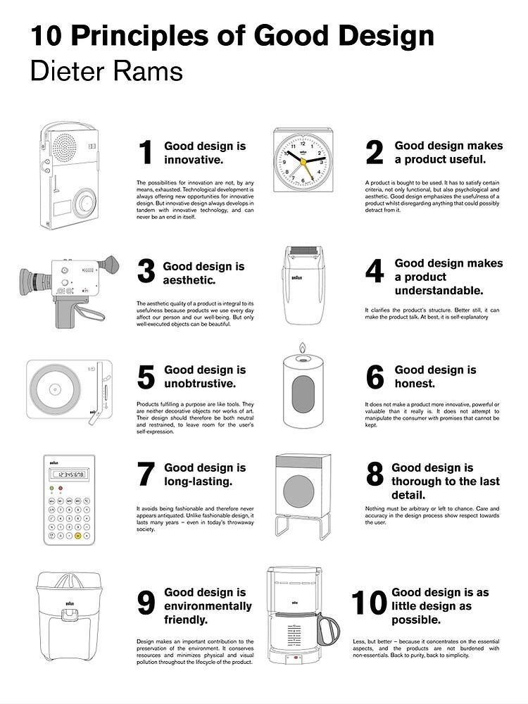 10 principles of good design