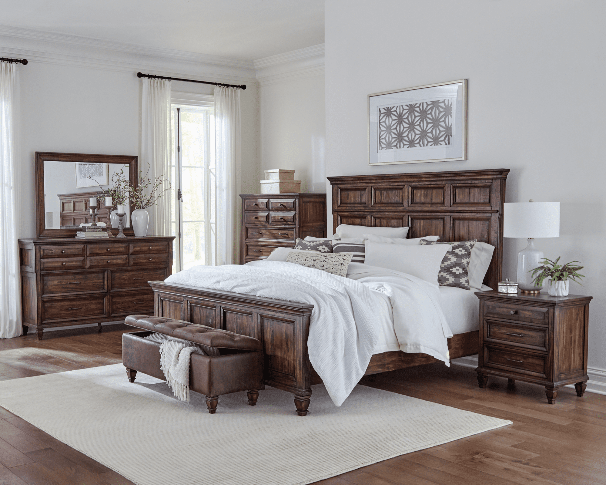 stunning bedroom light wood