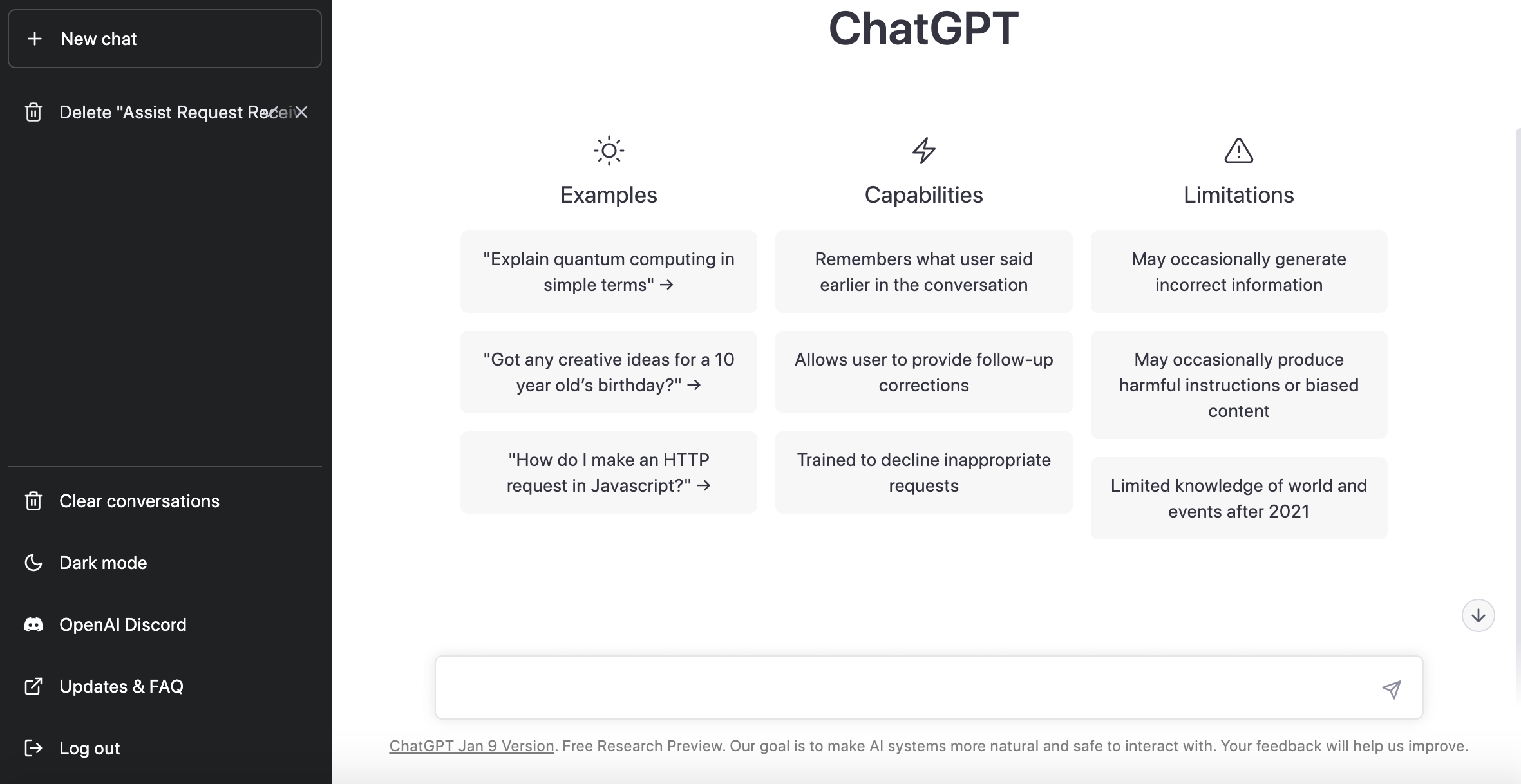 ChatGPT dashboard design AI