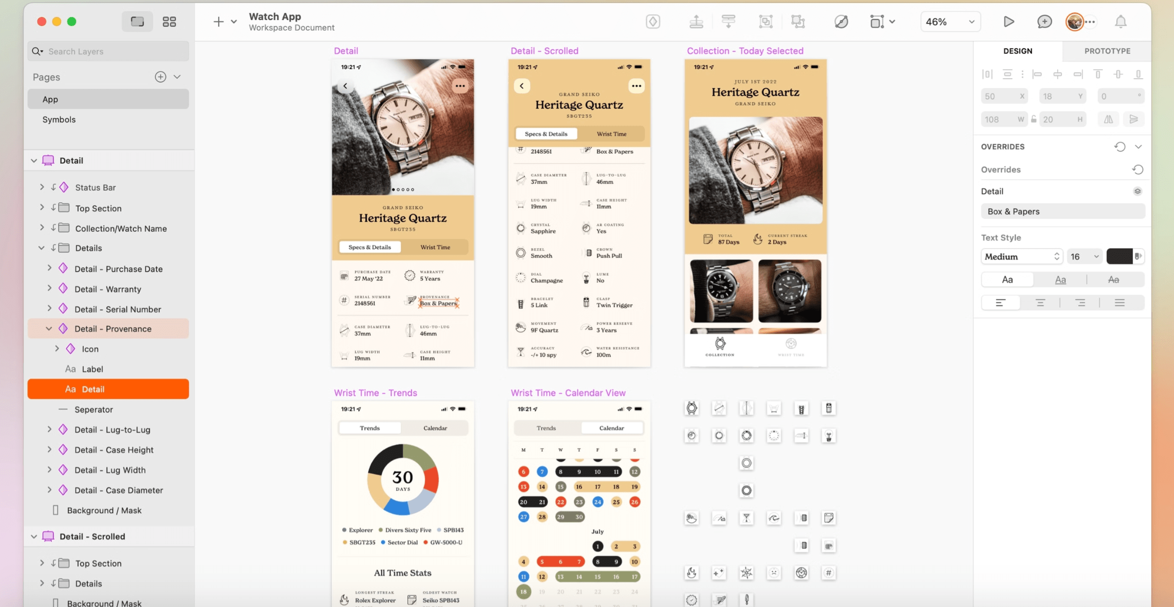 Sketch digital design tool